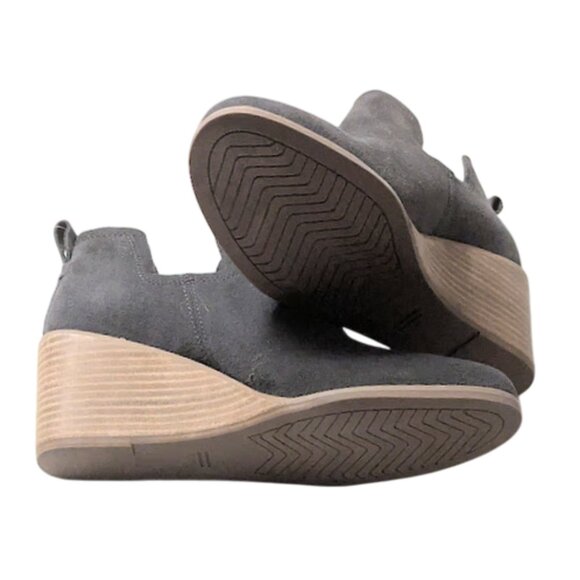 Toms Kallie Womens Cushion OrthoLite Eco Footbed Wedge Heel Bootie NWOB Size 9.5 - Picture 6 of 6